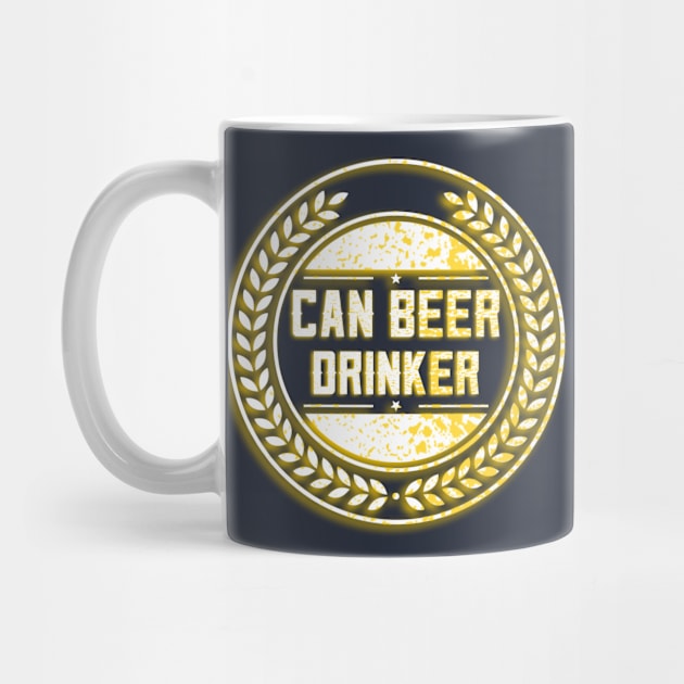 Funny Beer Can Beer Drinker Ale Lager Loving Beverage Drinking by grillingmontana